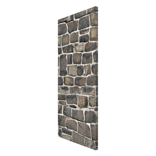 Magnettavla sten utseende Quarry Stone Wallpaper Natural Stone Wall