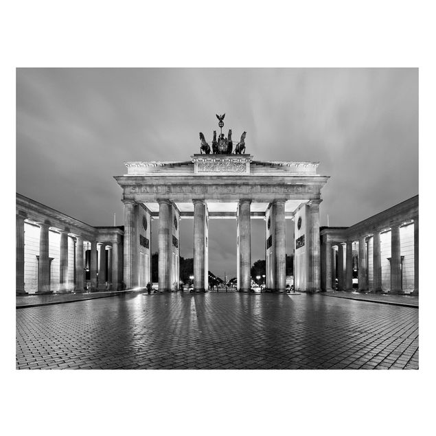 Tavlor arkitektur och skyline Illuminated Brandenburg Gate II