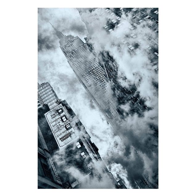 Tavlor landskap Facade Of The Empire State Building