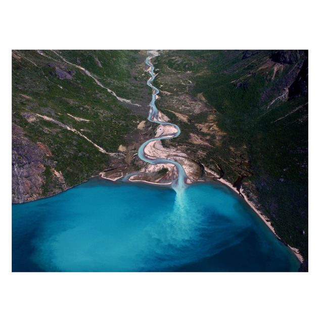 Tavlor landskap River In Greenland