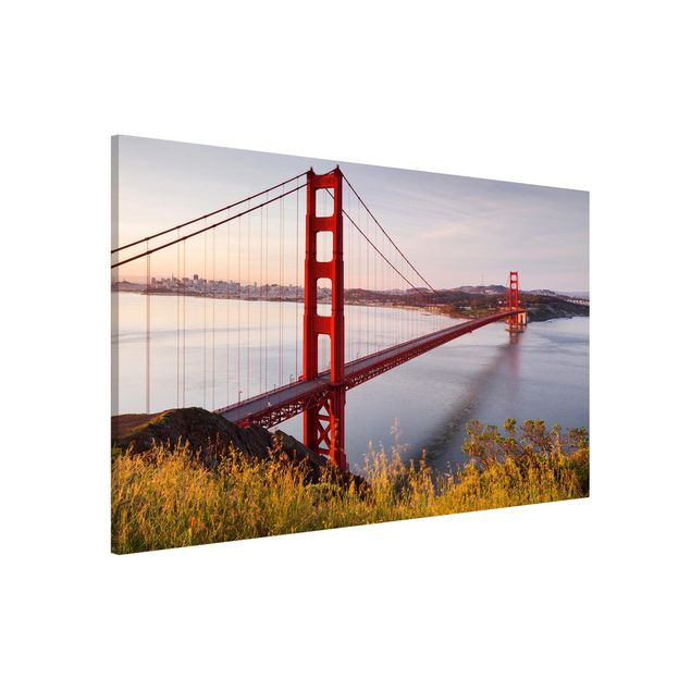 Tavlor landskap Golden Gate Bridge In San Francisco