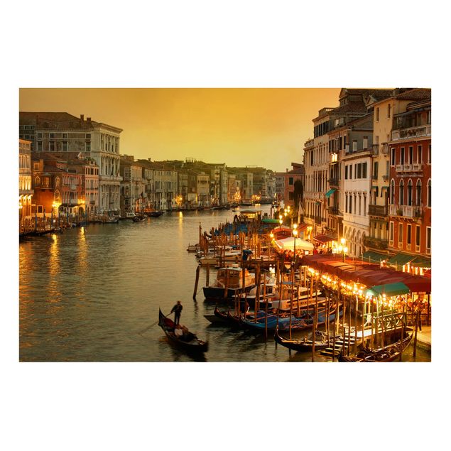 Tavlor arkitektur och skyline Grand Canal Of Venice