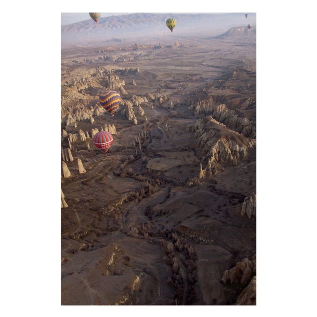 Tavlor landskap Hot Air Balloons Over Anatolia