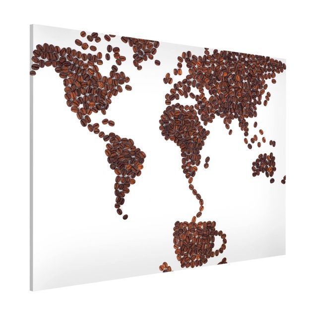 Kök dekoration Coffee around the world