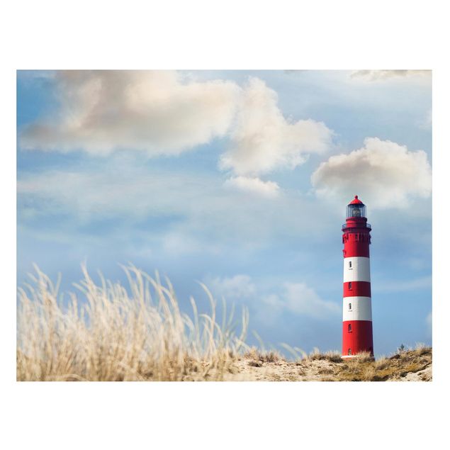 Tavlor landskap Lighthouse Between Dunes