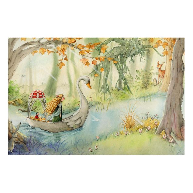 Tavlor träd Lilia - The Swan Boat