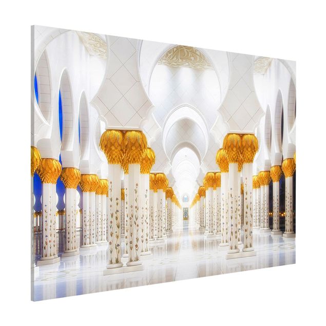 Kök dekoration Mosque In Gold