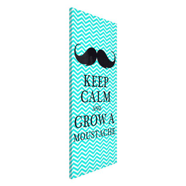 Kök dekoration No.YK26 Keep Calm And Grow A Mustache