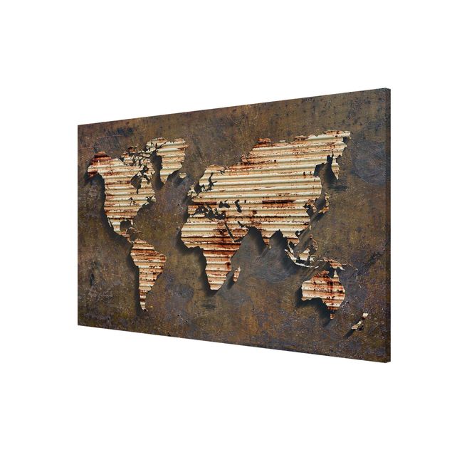 Tavlor världskartor Rust World Map