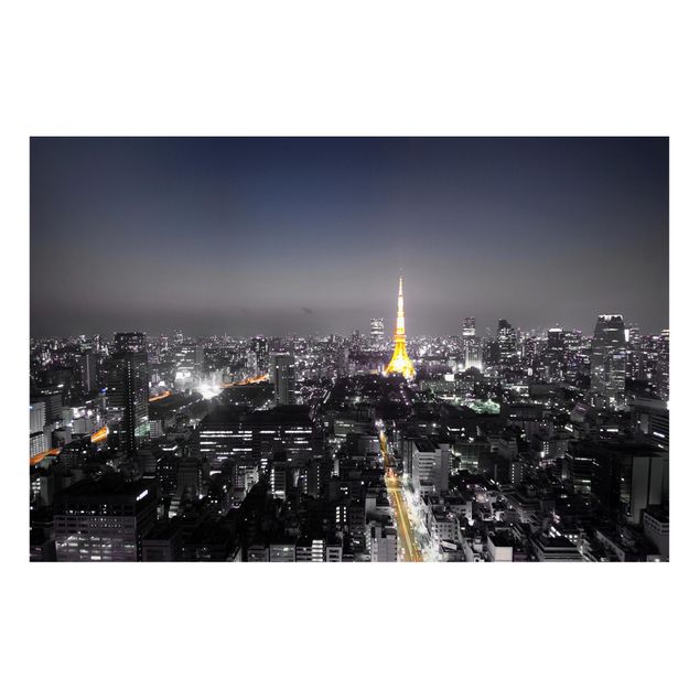 Tavlor arkitektur och skyline Tokyo