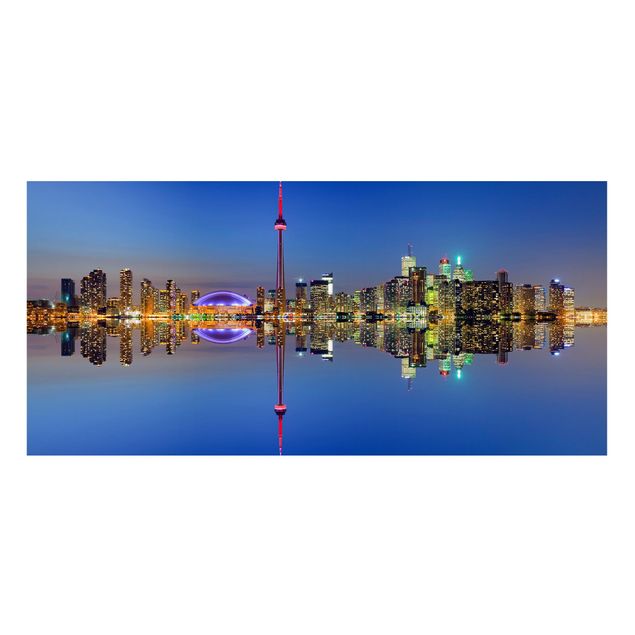 Tavlor arkitektur och skyline Toronto City Skyline Before Lake Ontario