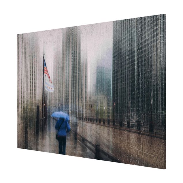 Tavlor porträtt Rainy Chicago
