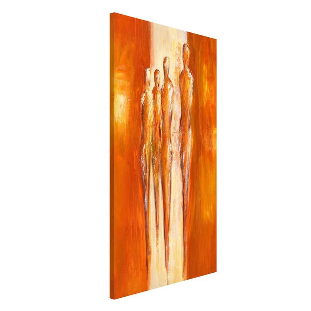 Kök dekoration Petra Schüßler - Four Figures In Orange 02