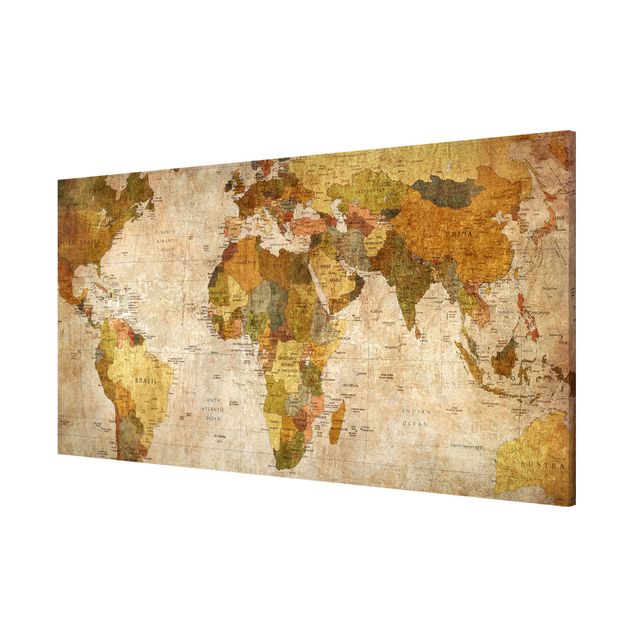 Tavlor världskartor World map