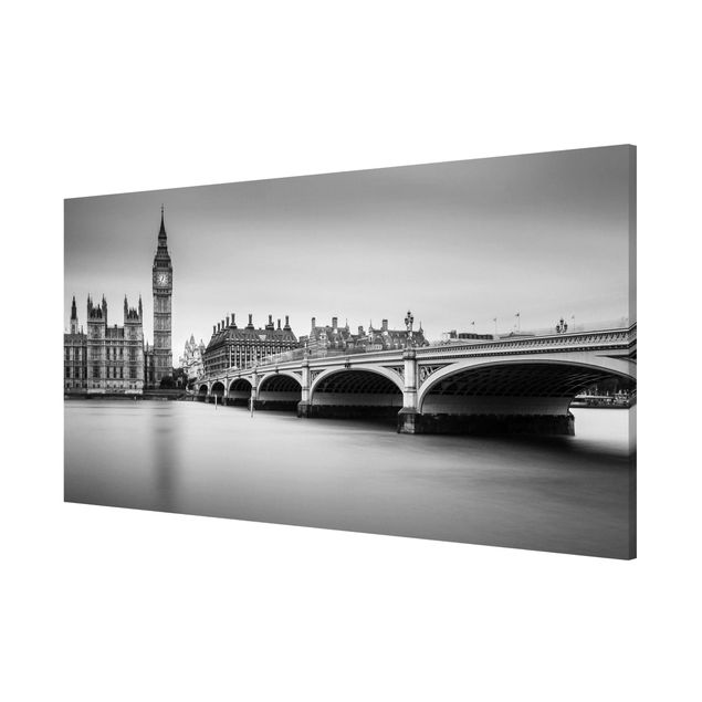 Tavlor arkitektur och skyline Westminster Bridge And Big Ben