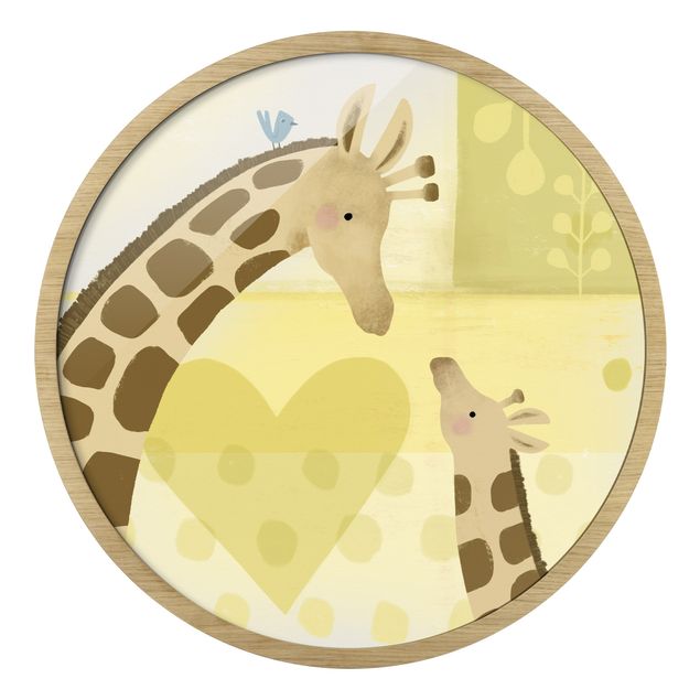 Tavlor kära Mum And I - Giraffes