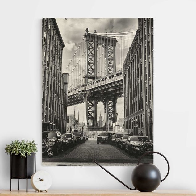 Kök dekoration Manhattan Bridge in America