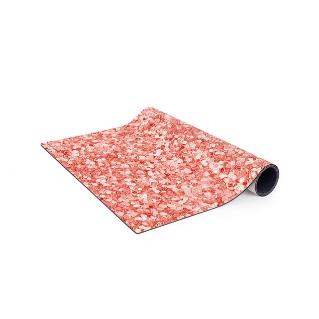 grå matta Marble Optics With Light Pink Confetti