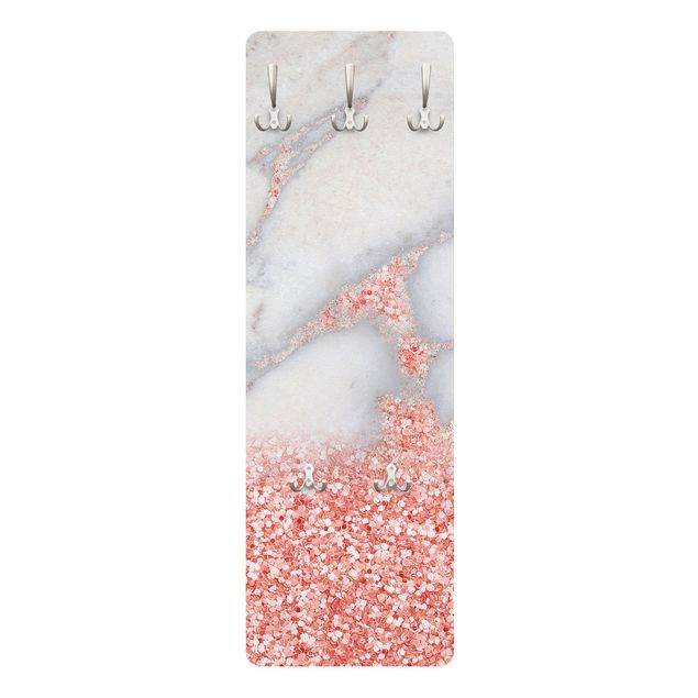Tavlor Uta Naumann Marble Look With Pink Confetti