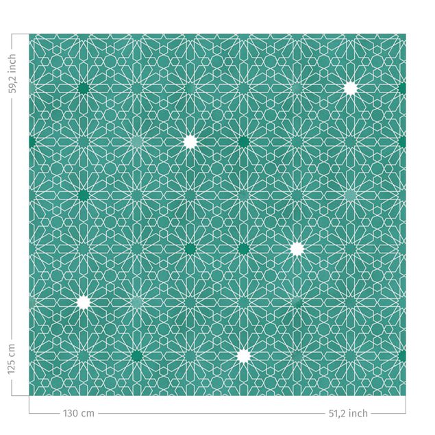 Kök dekoration Moroccan Stars Pattern