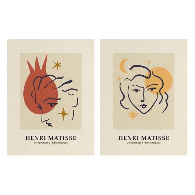 Tavlor Matisse Homage - Faces