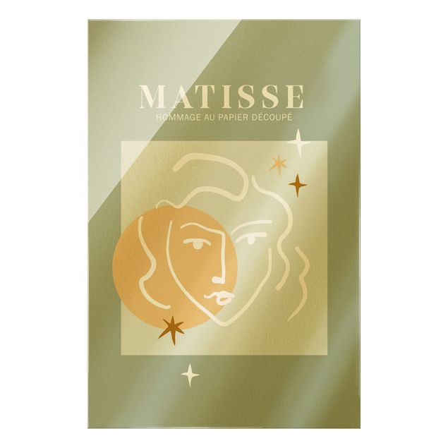 Tavlor Matisse Interpretation - Face And Stars