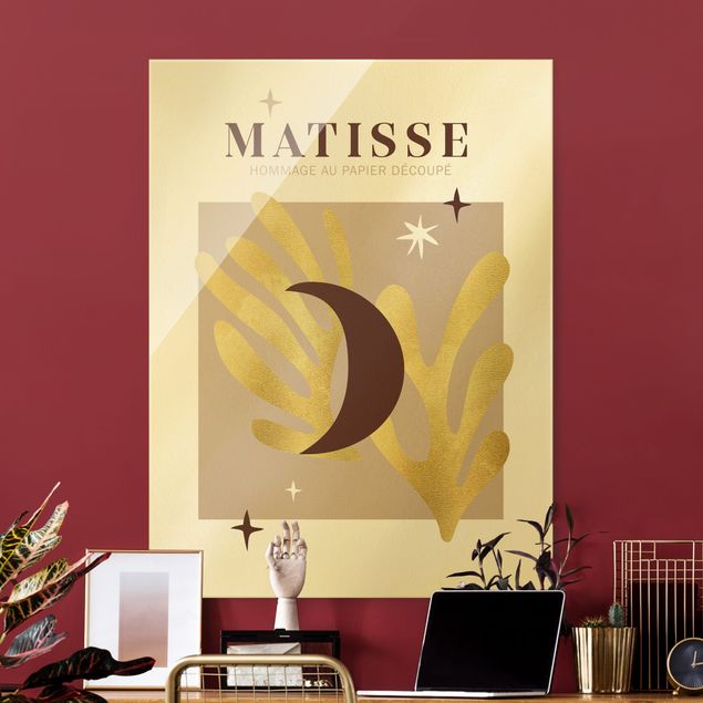 Tavlor abstrakt Matisse Interpretation - Moon And Stars