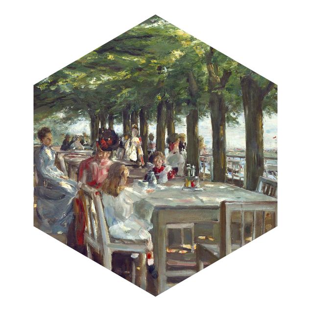 Fototapeter landskap Max Liebermann - The Restaurant Terrace Jacob