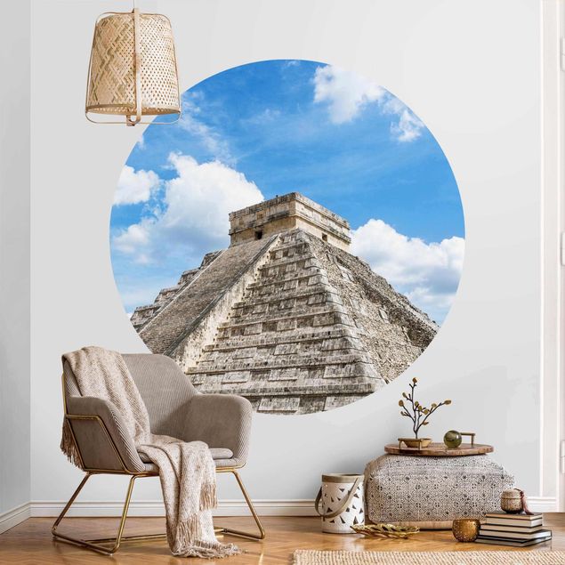 Fototapeter arkitektur och skyline Mayan Temple