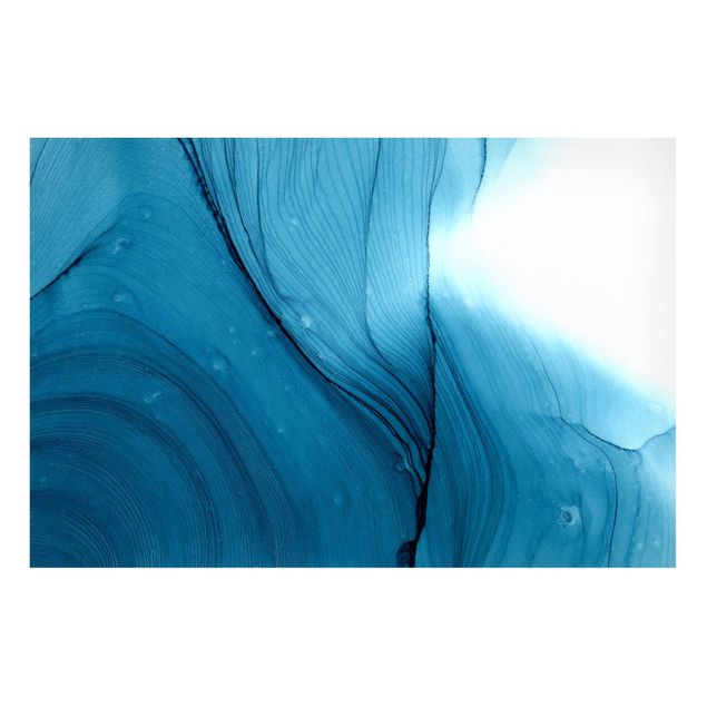 Tavlor abstrakt Mottled Blue