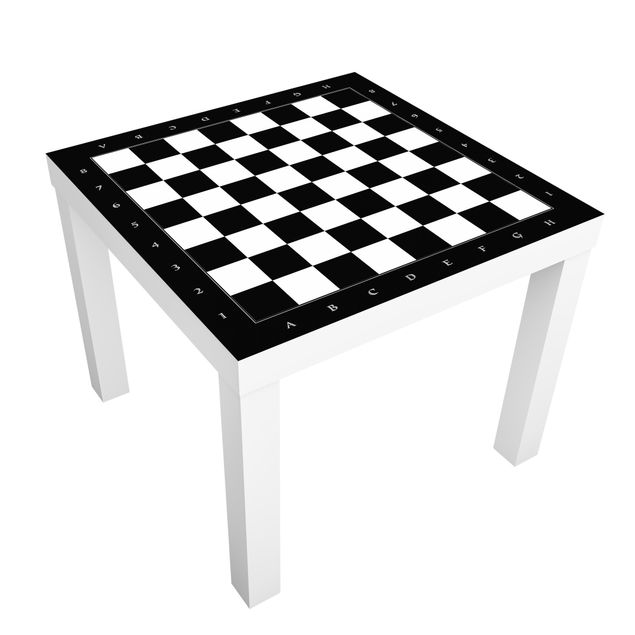 Självhäftande folier svart Chessboard