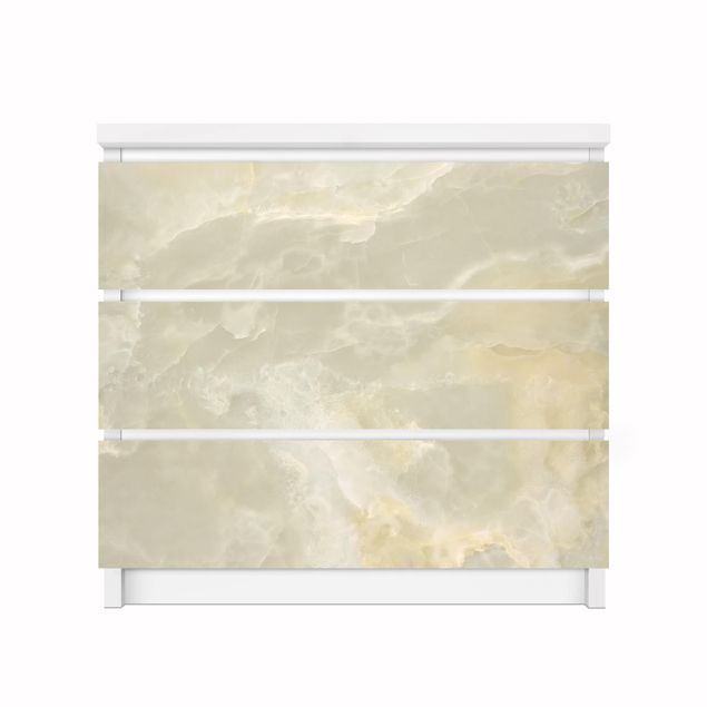 Självhäftande folier marmor utseende Onyx Marble Cream