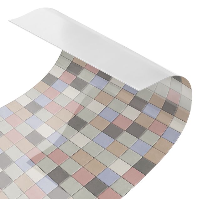 väggskivor kök Mosaic Tiles - Coloured Shabby