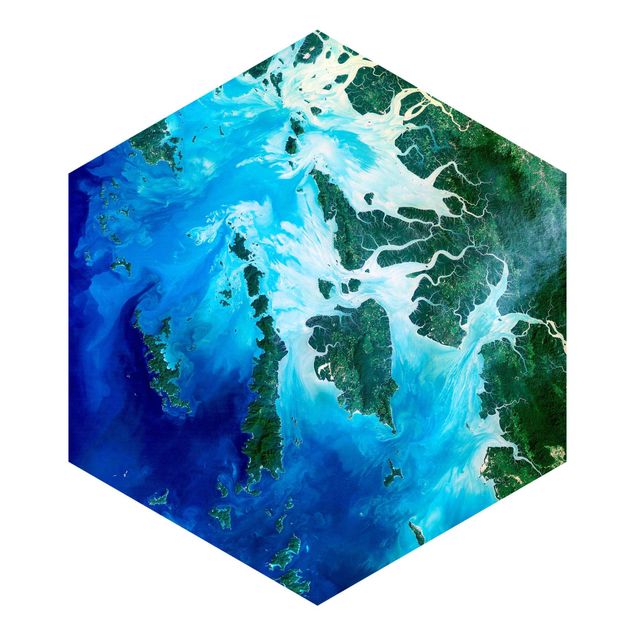 Tapeter NASA Picture Archipelago Southeast Asia