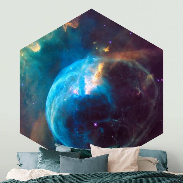 Tapeter modernt NASA Picture Bubble Nebula