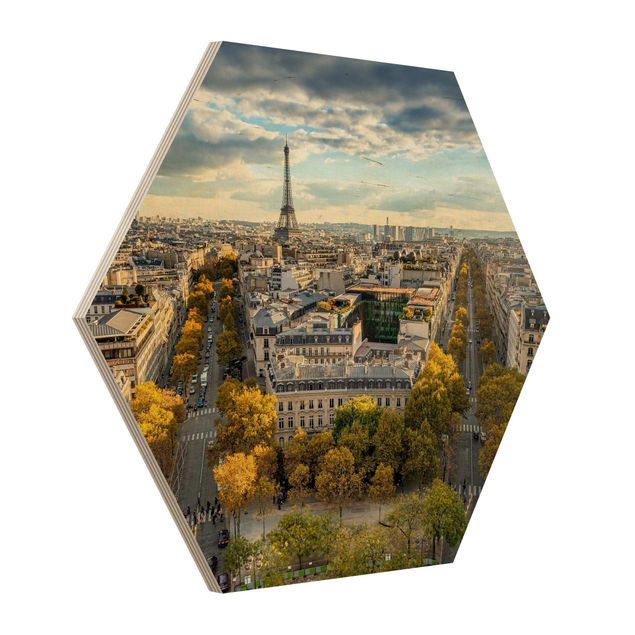 Tavlor arkitektur och skyline Nice day in Paris