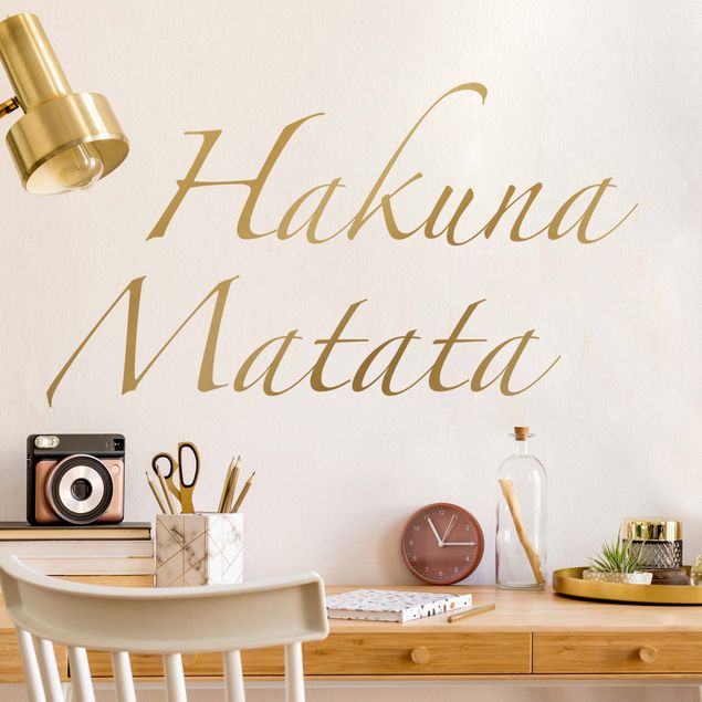 adesivos de parede No.SF363 Hakuna Matata