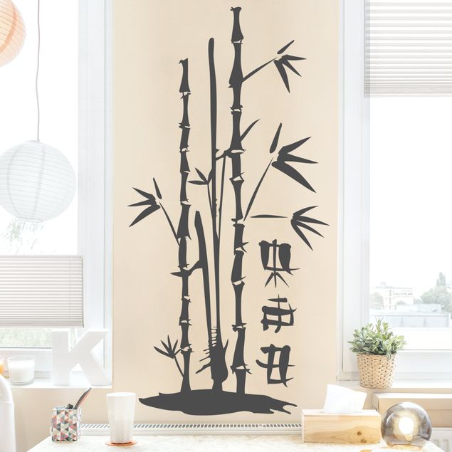 autocolantes decorativos parede No.SF681 bamboo