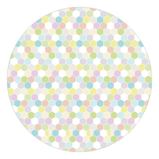 Tapeter modernt No.YK52 Hexagon Pastel