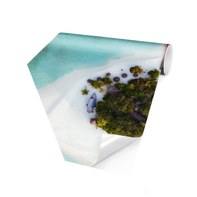 Hexagonala tapeter Ocean Paradise Maldives