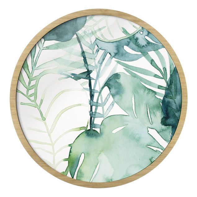 Tavlor Palm Fronds In Watercolour II