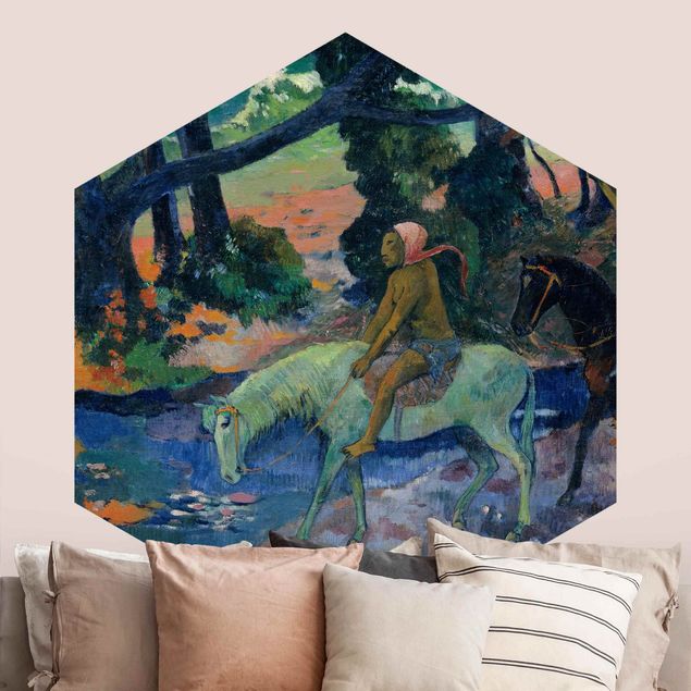 Konststilar Impressionism Paul Gauguin - Flight