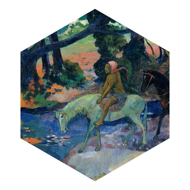 Tapeter modernt Paul Gauguin - Flight