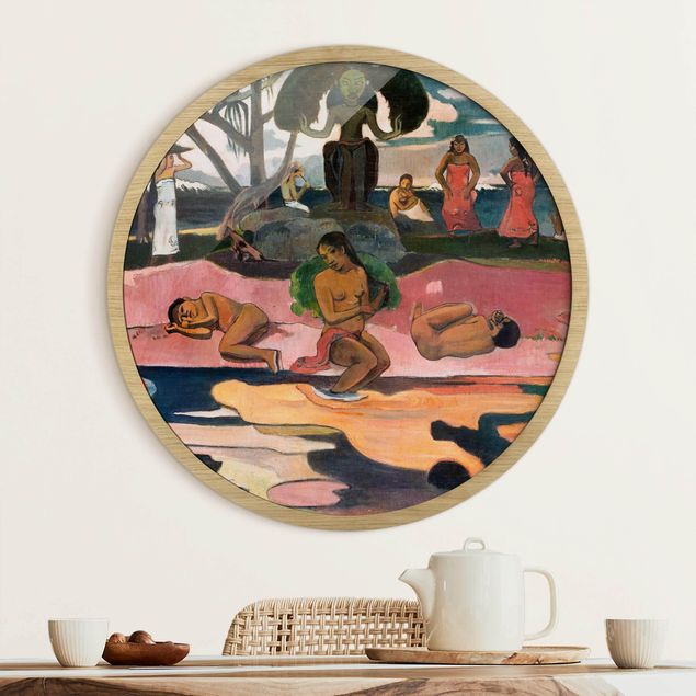 Konststilar Impressionism Paul Gauguin - Day of the God