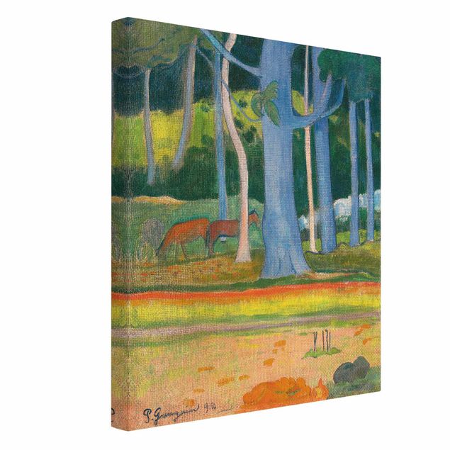 Tavlor landskap Paul Gauguin - Wooded Landscape