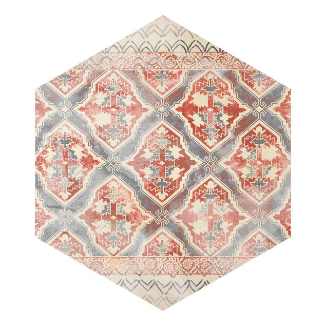 Tapeter Persian Vintage Pattern In Indigo II