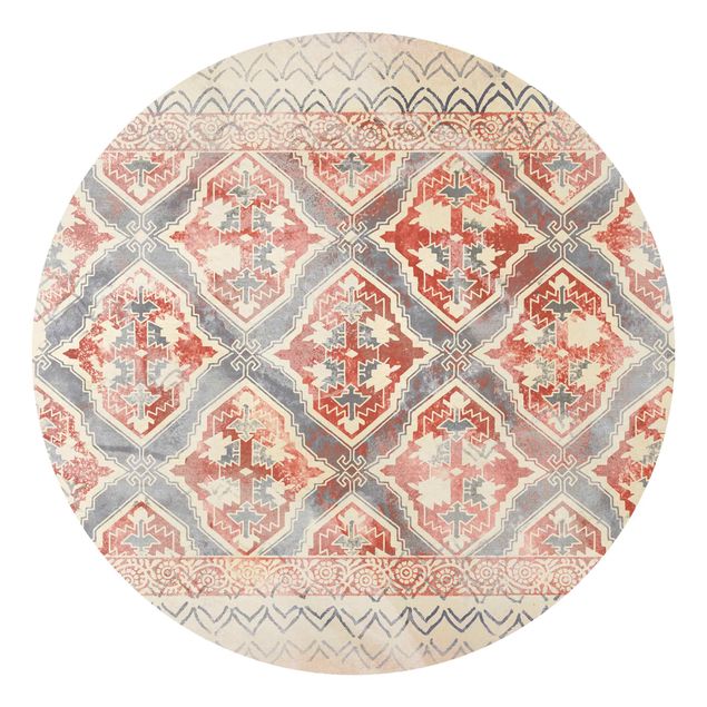 Tapeter modernt Persian Vintage Pattern In Indigo II