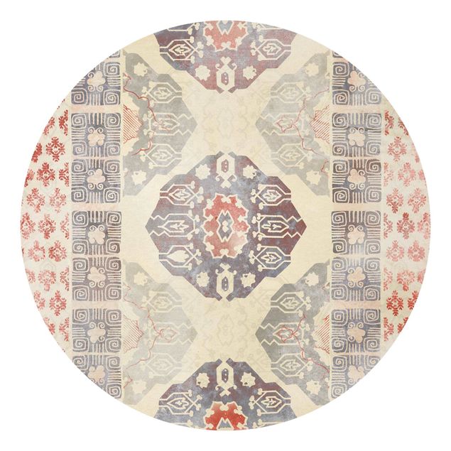 Tapeter modernt Persian Vintage Pattern In Indigo