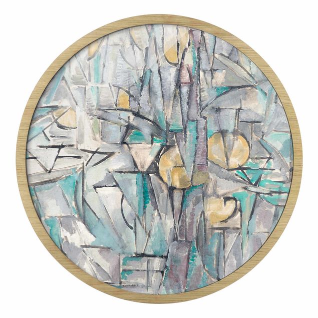 Tavlor med ram abstrakt Piet Mondrian - Composition X