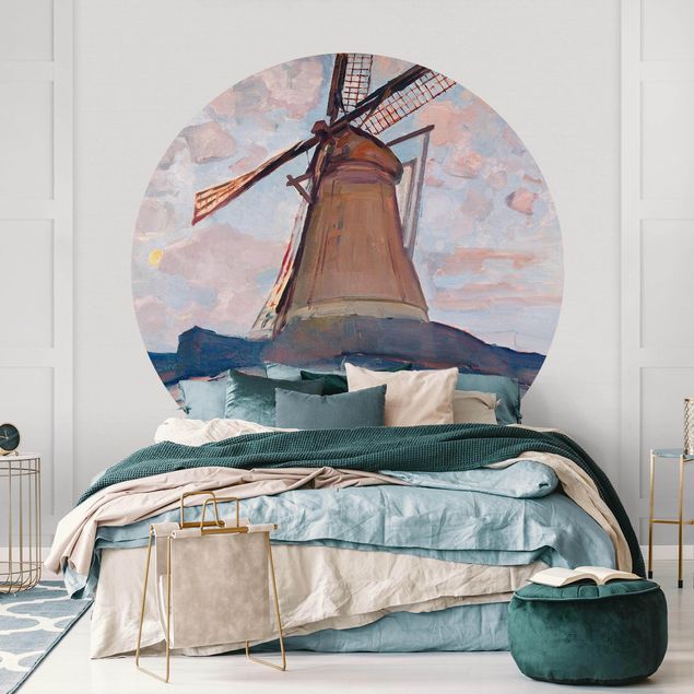 Konststilar Impressionism Piet Mondrian - Windmill